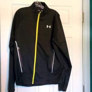 Under Armour Coldgear Mens Large zip up jacket